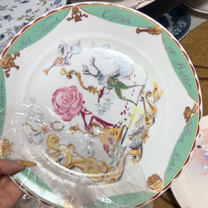 盖碗瓷器直播放漏中