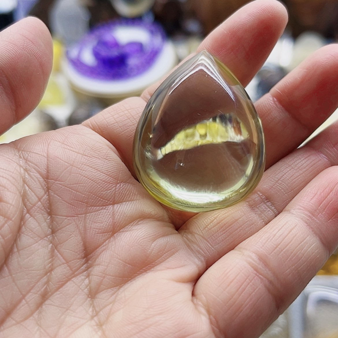 【闪购商品】水晶水滴d z未镶嵌