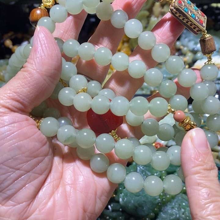 岫玉吊坠(赠链)未镶嵌