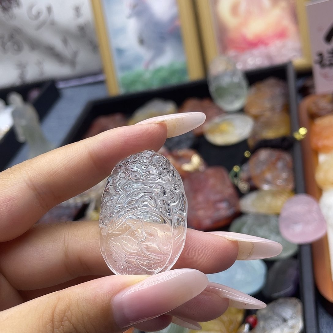 颈饰未镶嵌水晶天然