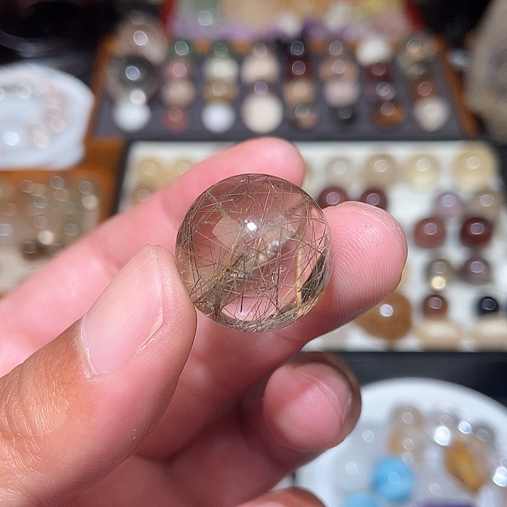 水晶单珠单珠单珠单珠单珠未镶嵌钱**吖