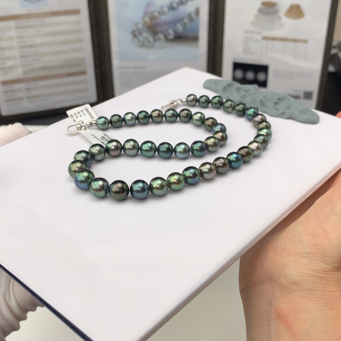 海水珍珠颈饰银S925镶嵌