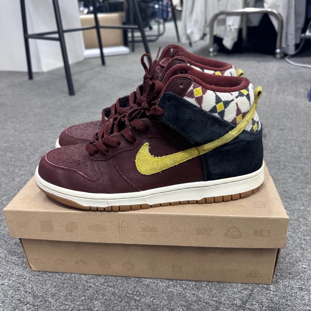 95新 NIKE/耐克 43码 nike dunk high棕色 原盒