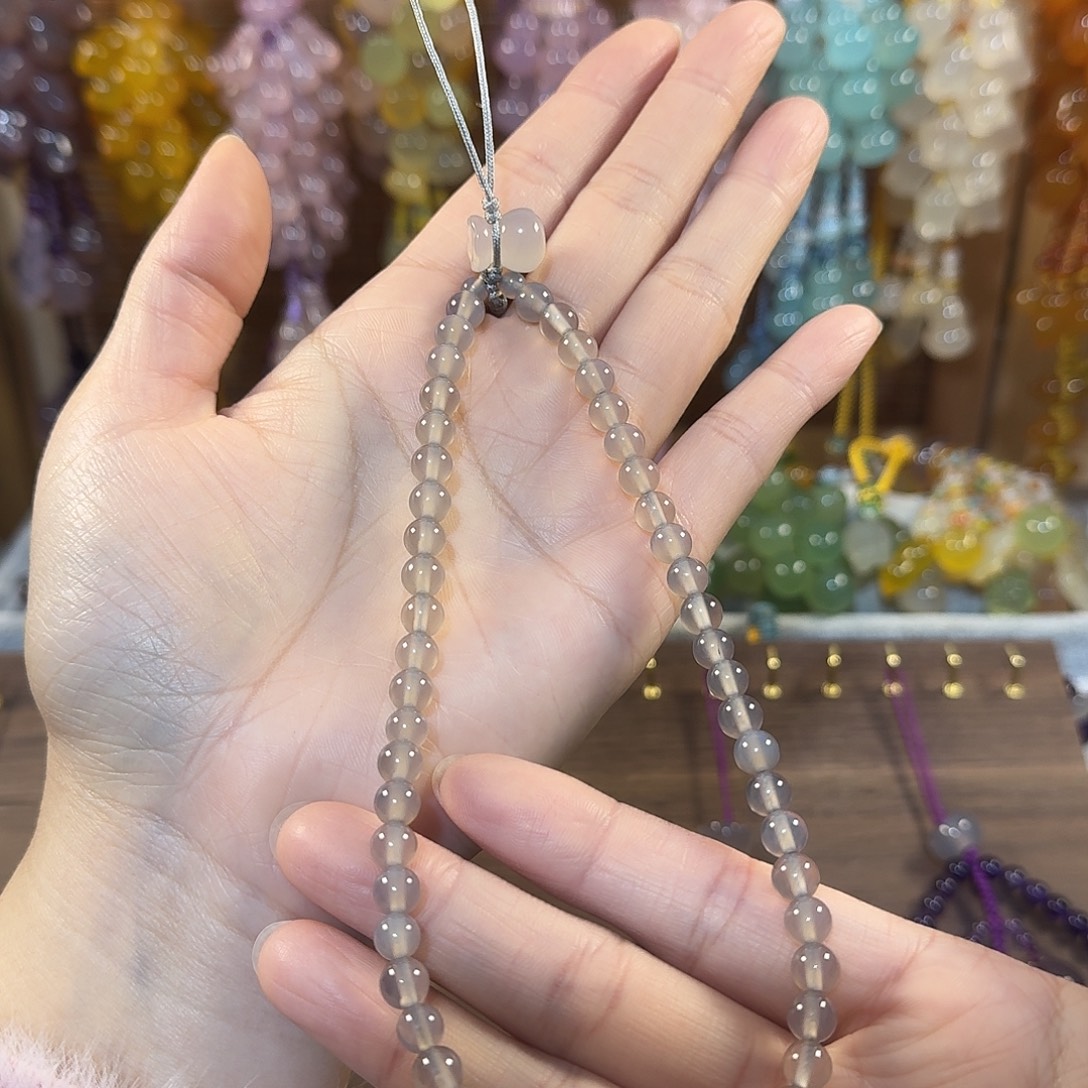 M****玛瑙/玉髓未镶嵌手机挂件