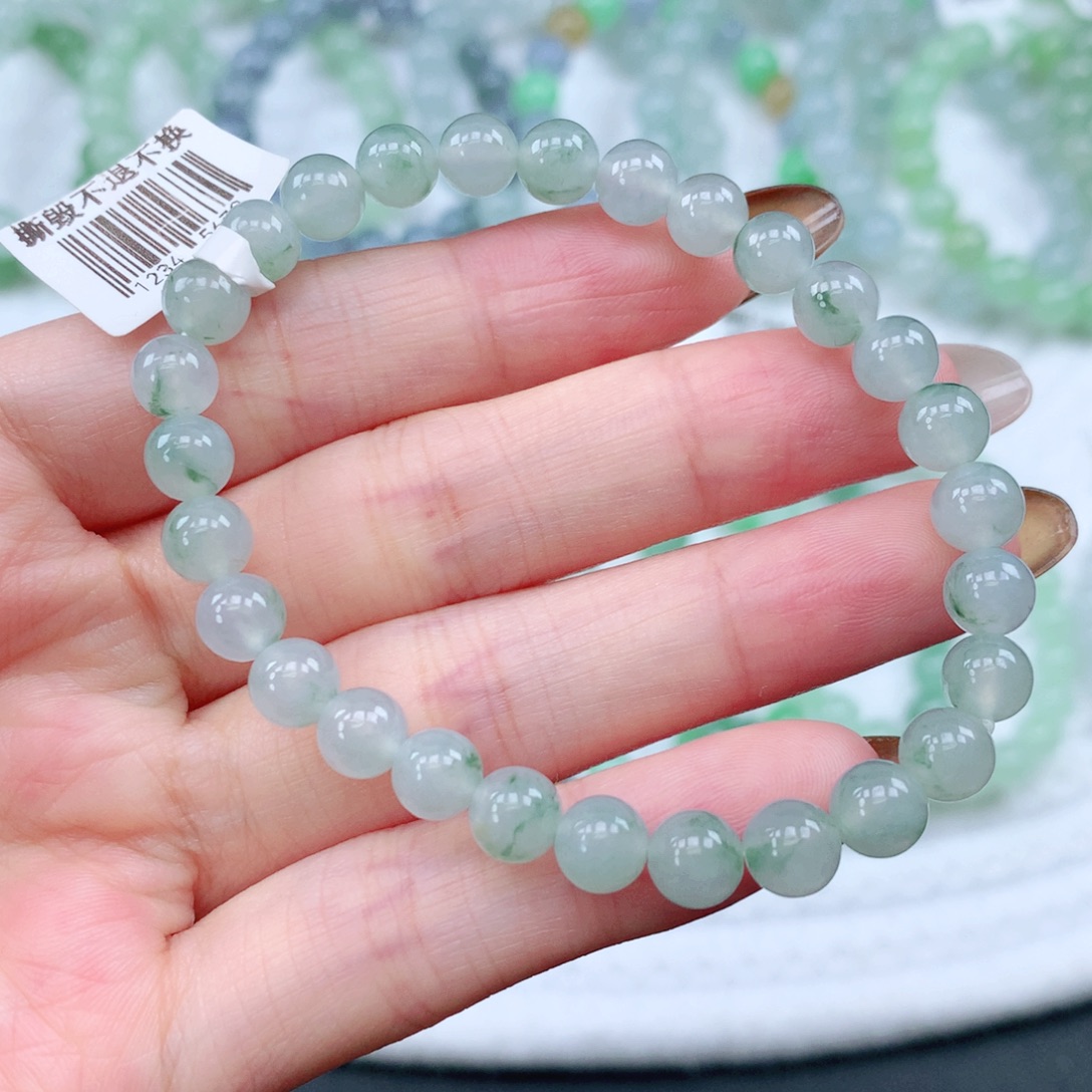 翡翠未镶嵌手链翡翠