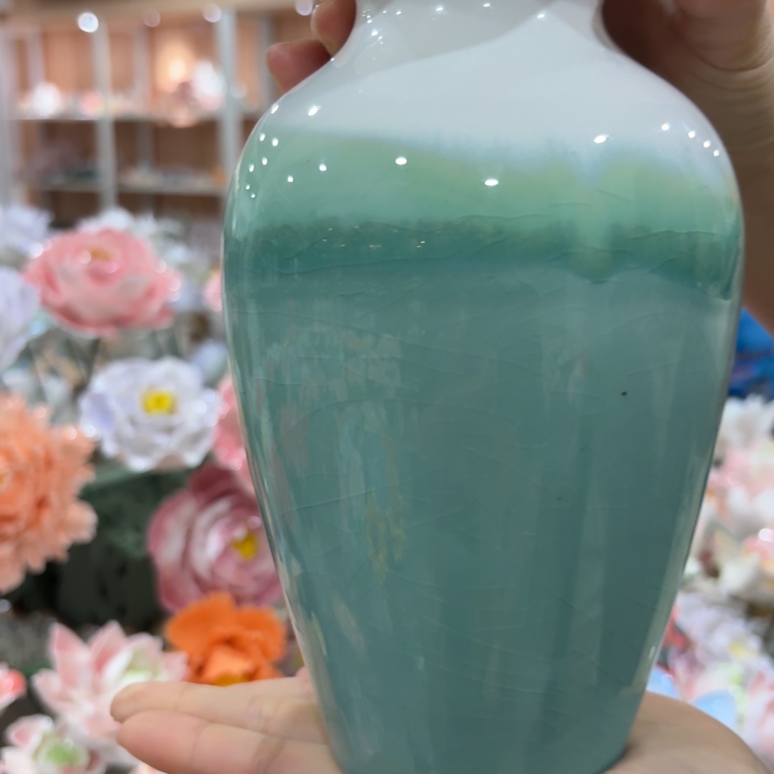 陶瓷花，拍满20发货，退款拉黑