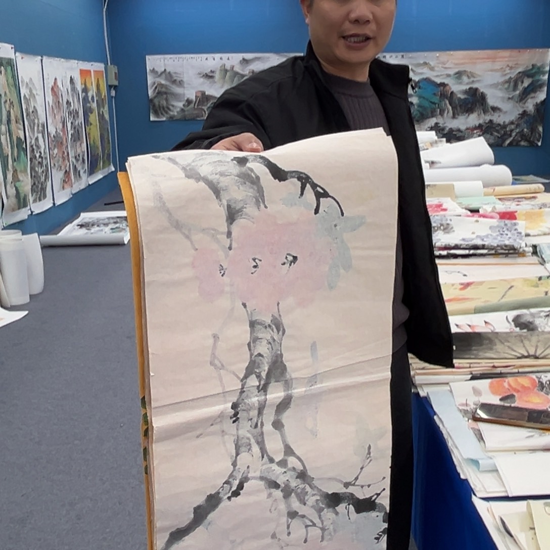 国画宣纸纯手绘字画