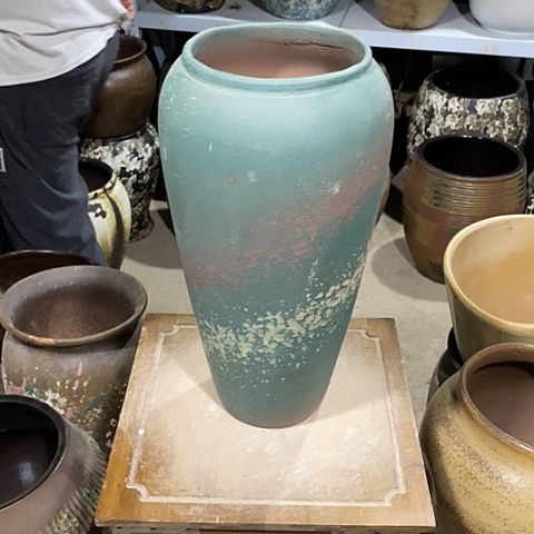 口15高度38绿泼墨瑕疵888