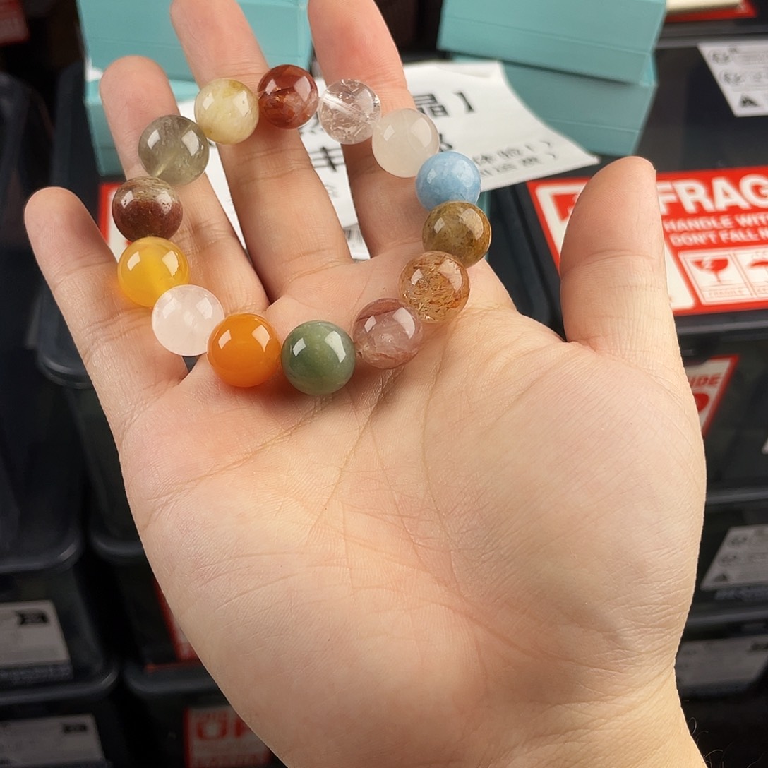 银S925镶嵌手链水晶