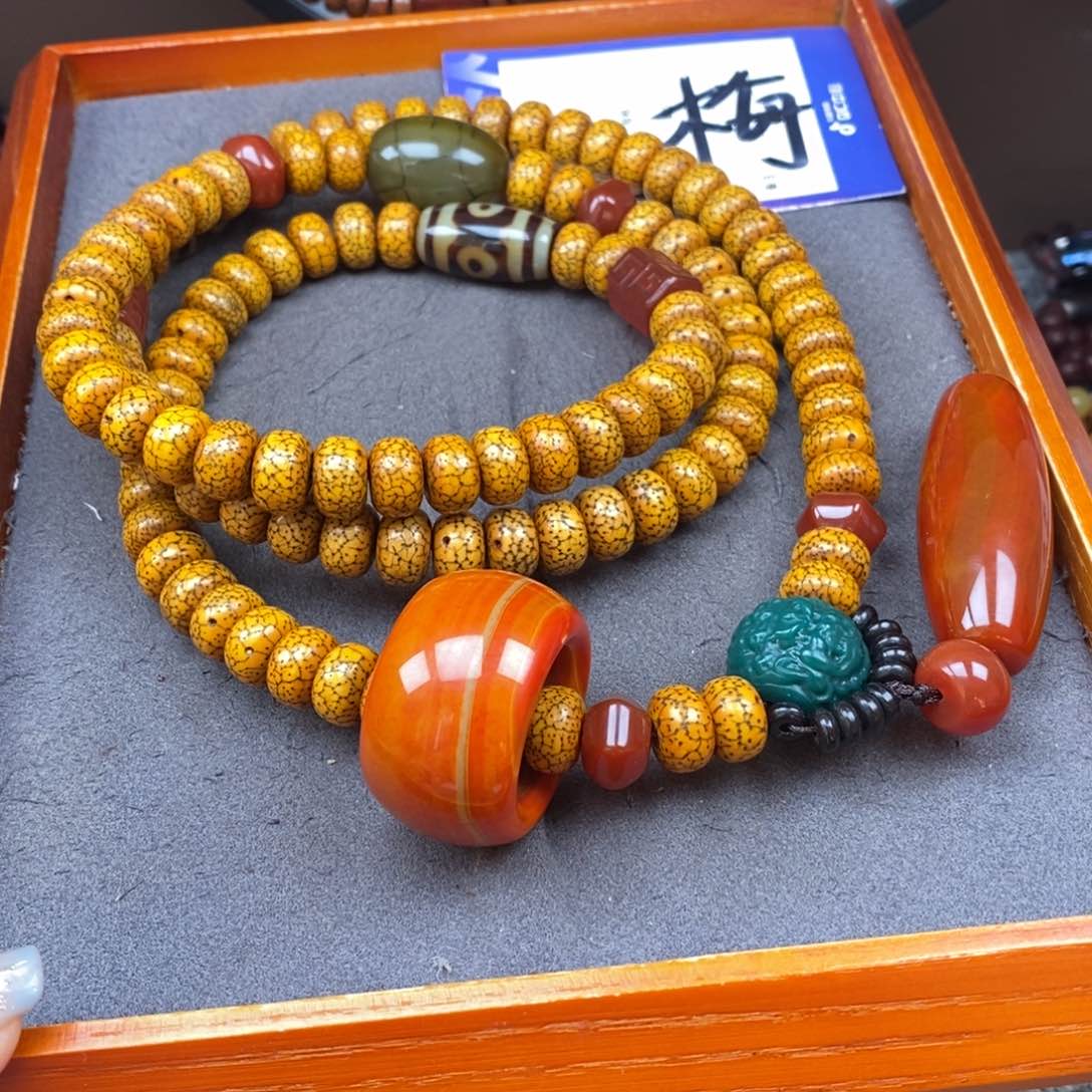 星月菩提吊坠小*年星月