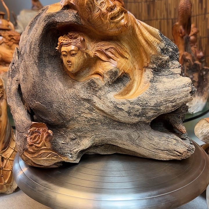 L***o柏木摆件的设计和制作