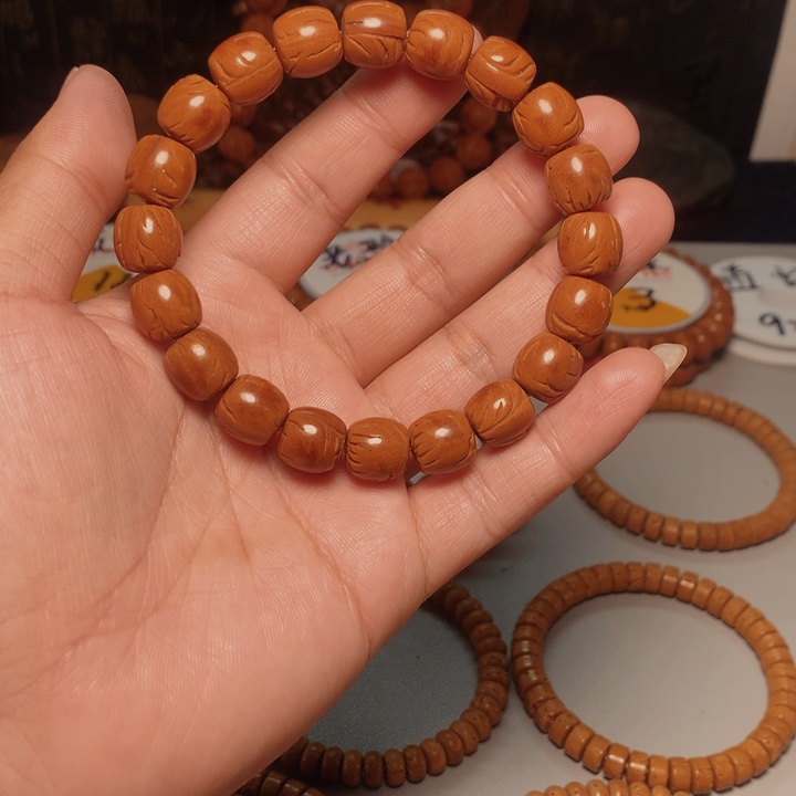 桃核吊坠异****后桃核手串