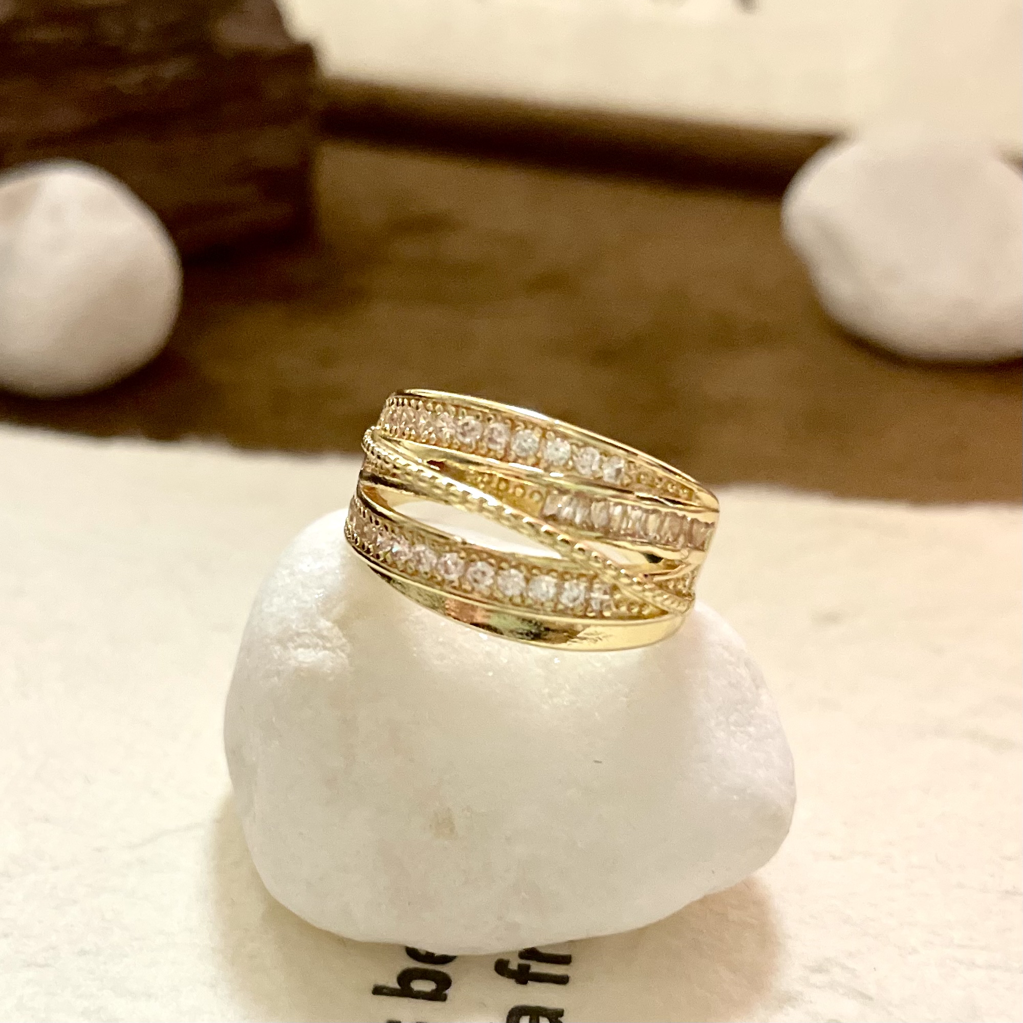 925银戒指 925银戒指 LARVINA复古多层戒指