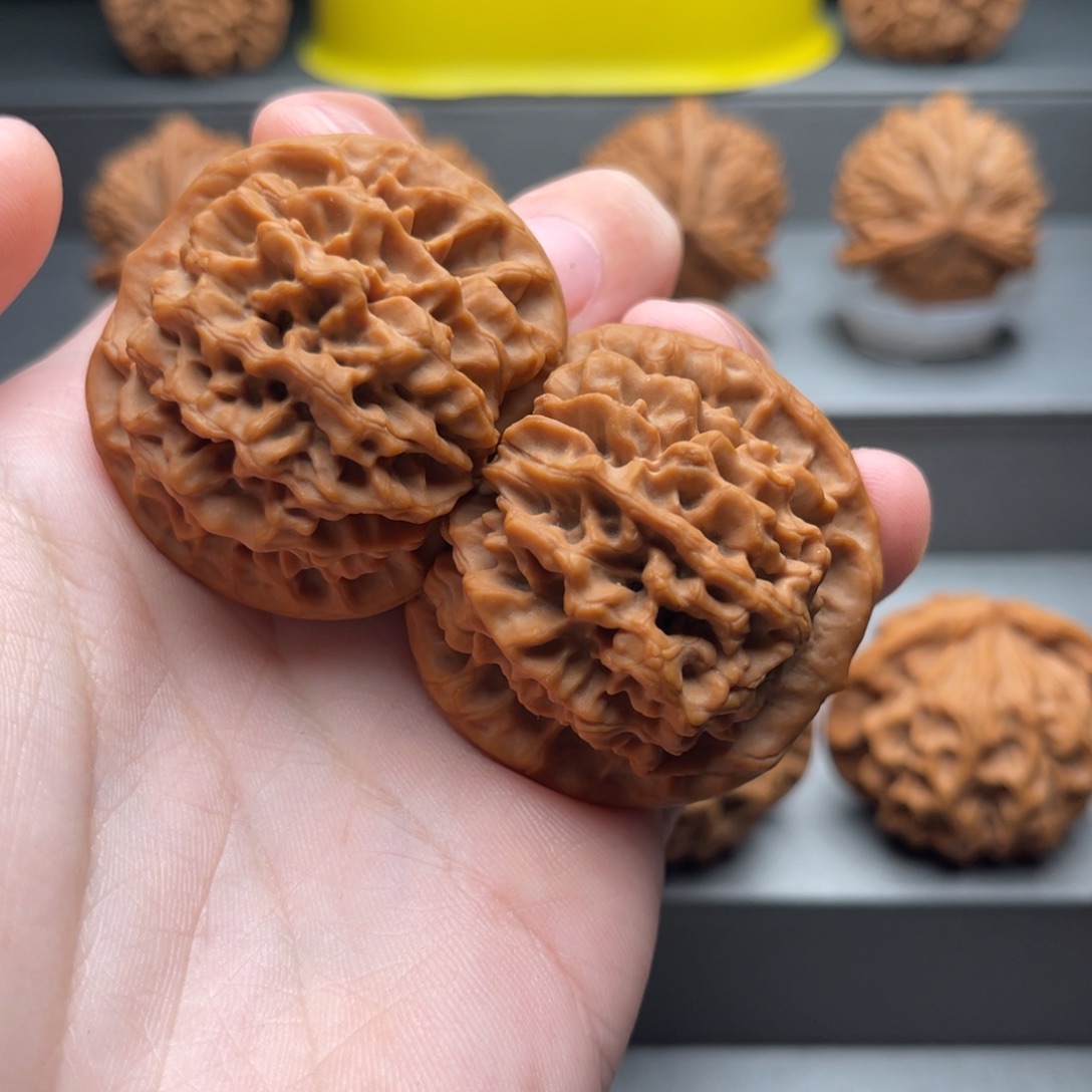 _***n把件文玩核桃秦闷