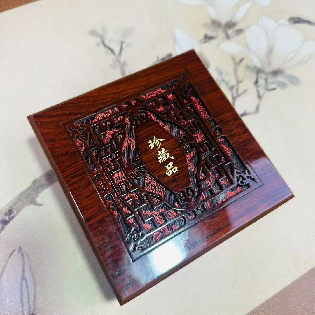 A001中式风格饰品实木包装盒用于礼品收纳