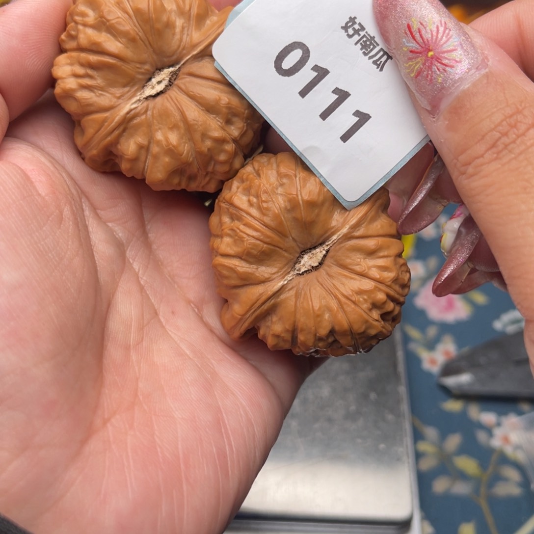 文玩核桃把件南瓜墩43.0111