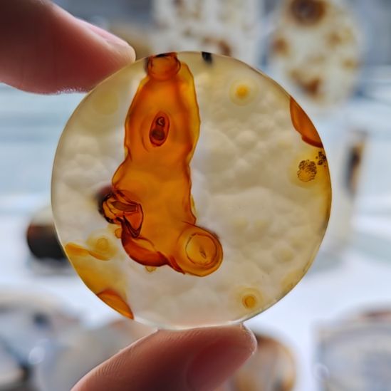 玛瑙/玉髓未镶嵌吊坠(不含链)38号