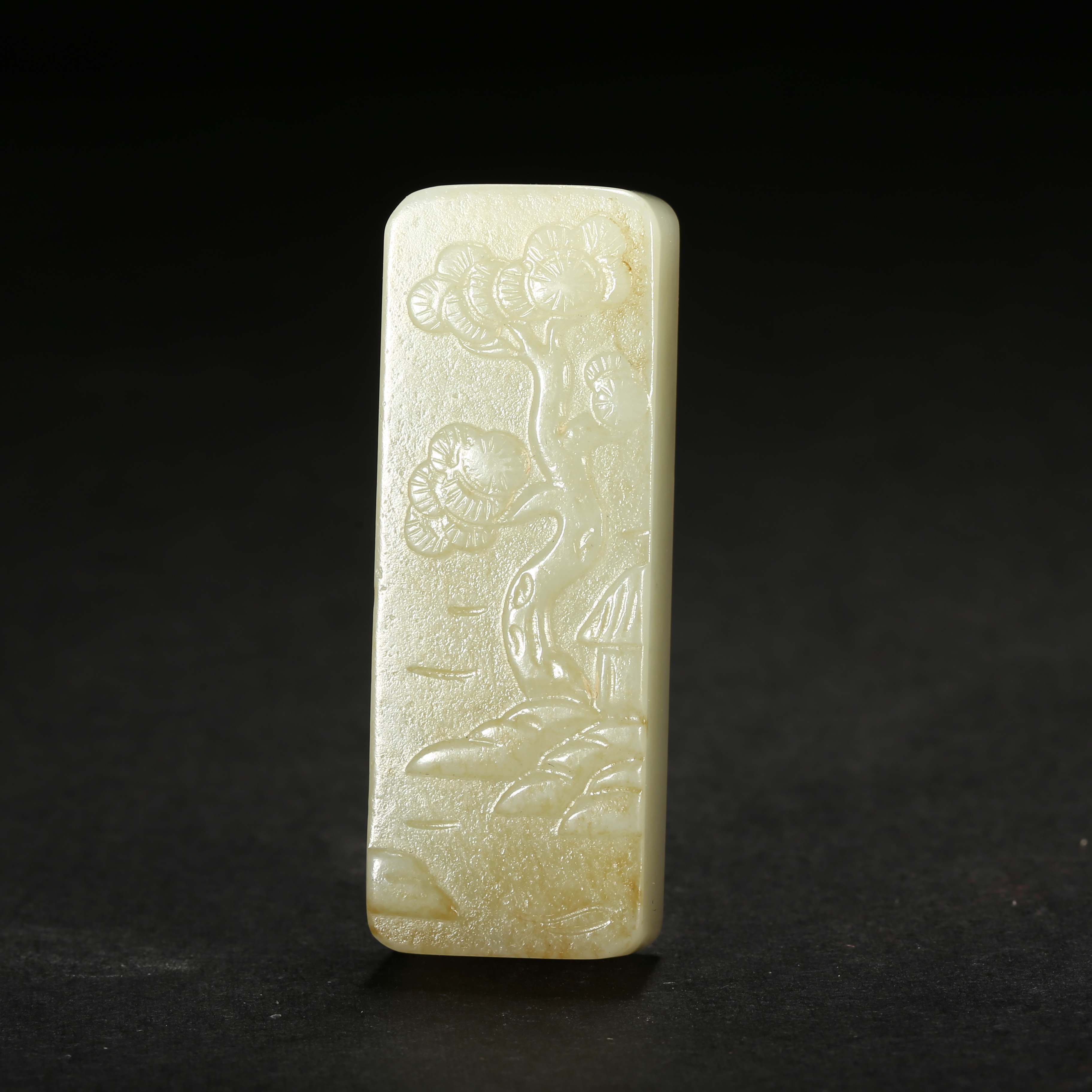 清代*铭文玉勒/08LB1752/和田玉【北京文博】