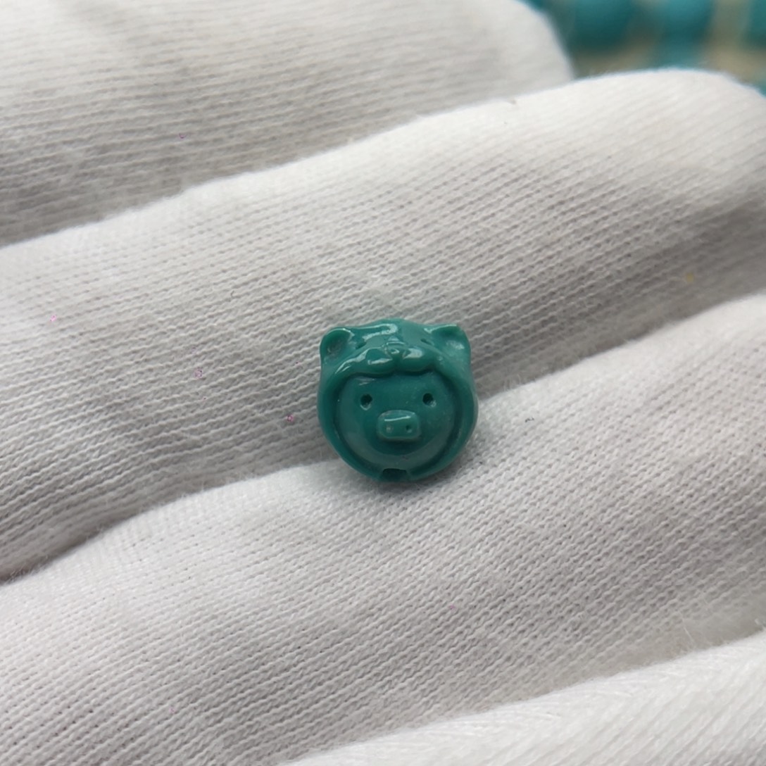 绿松石未镶嵌颈饰卡9