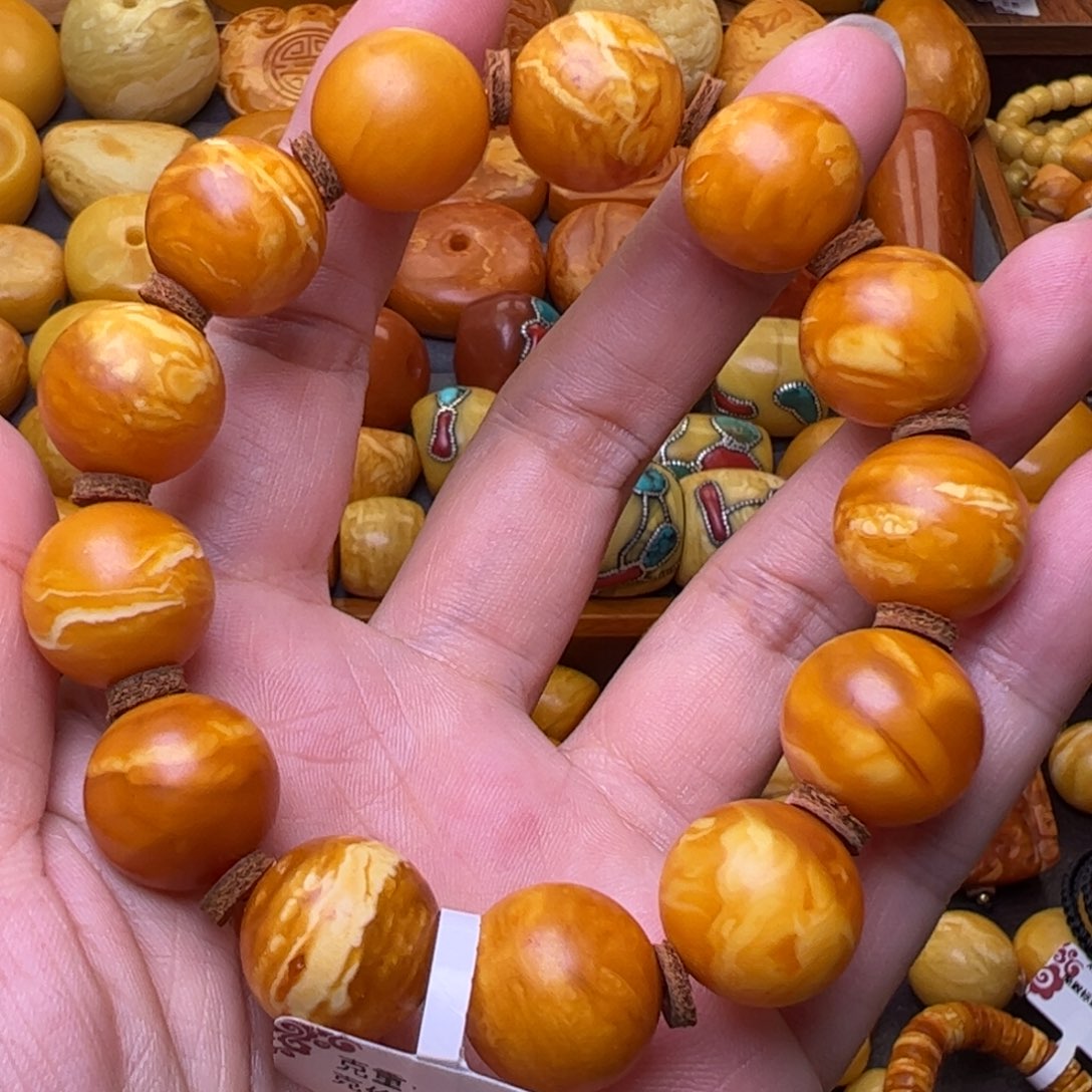 蜜蜡未镶嵌珠宝奇石15加