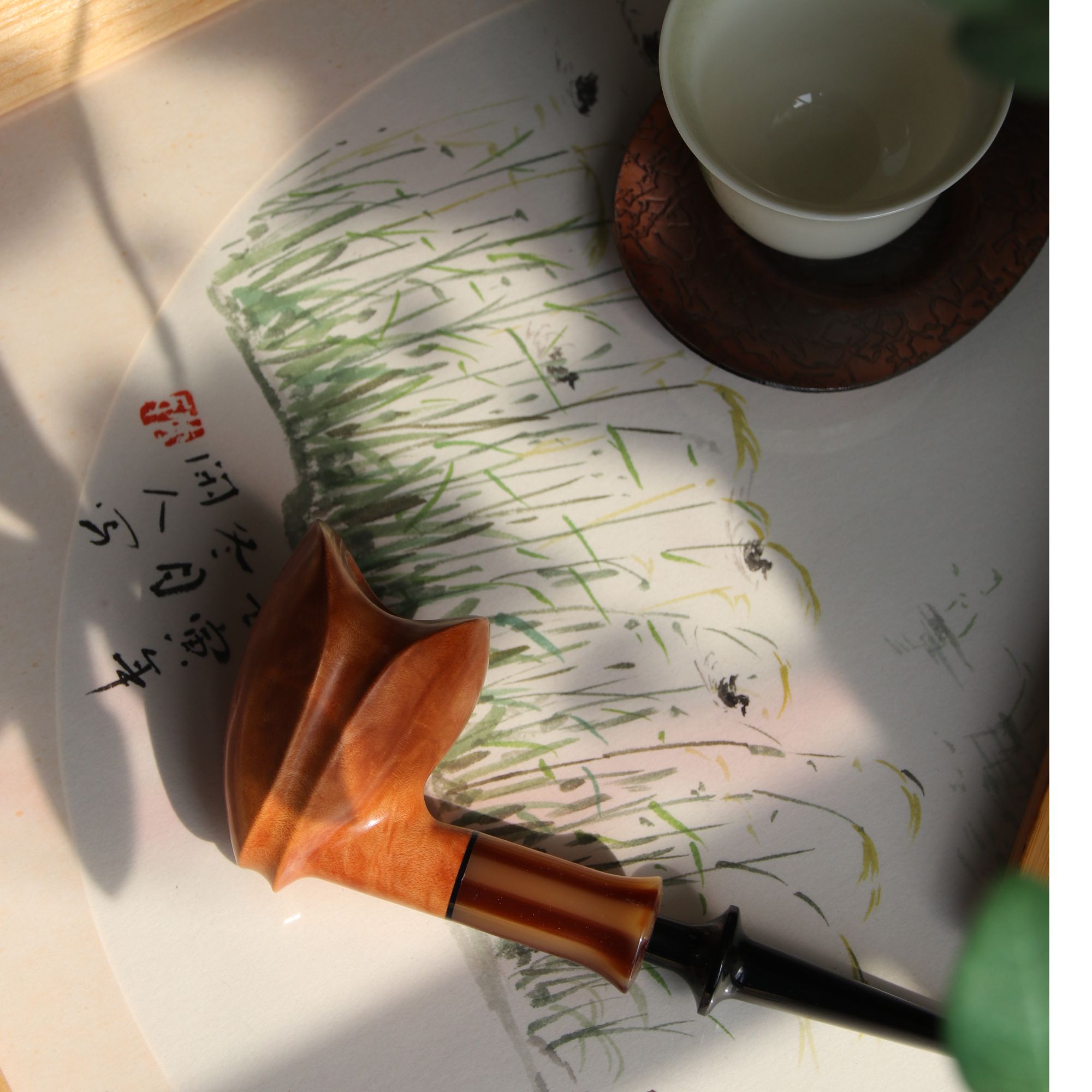 石楠木手工烟斗 盾牌斗 3MM烟道 新手入门烟斗推荐 意大利石楠木