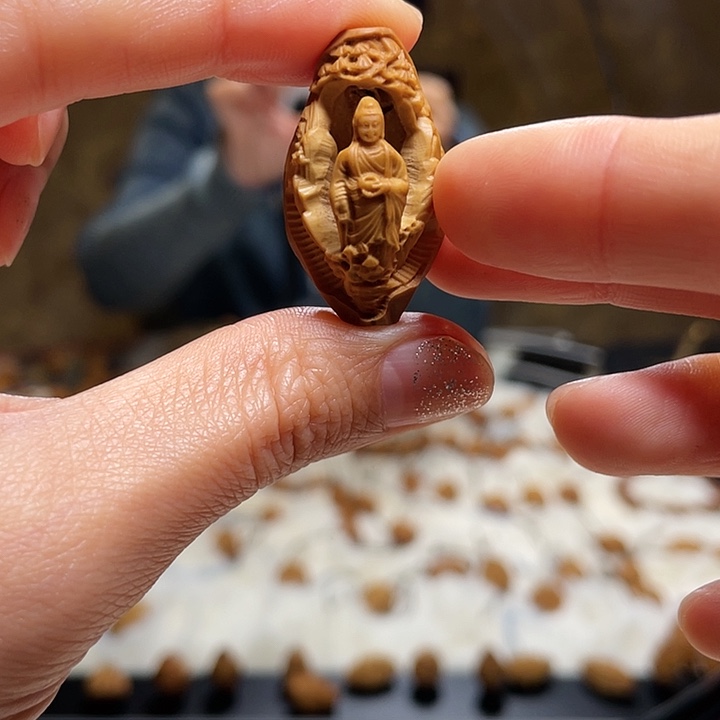 橄榄核吊坠橄榄核