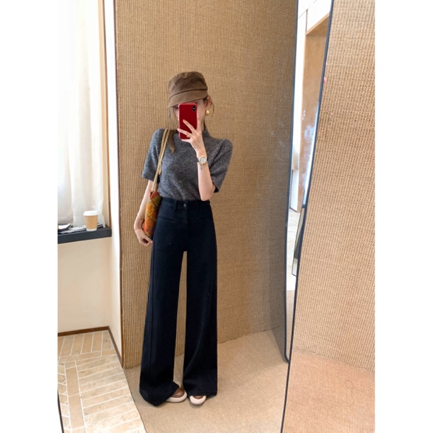 【加绒上新 剪标特价 68595 主推爆款】修容高腰四面弹直筒裤