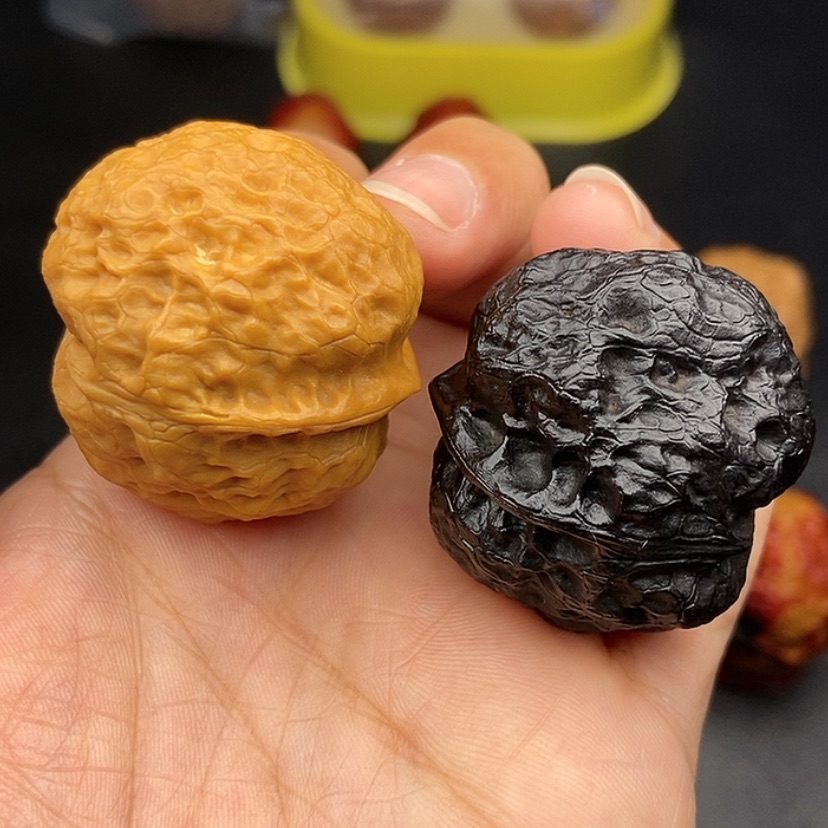 【闪购商品】把件文玩核桃37尺舍俐金蟾