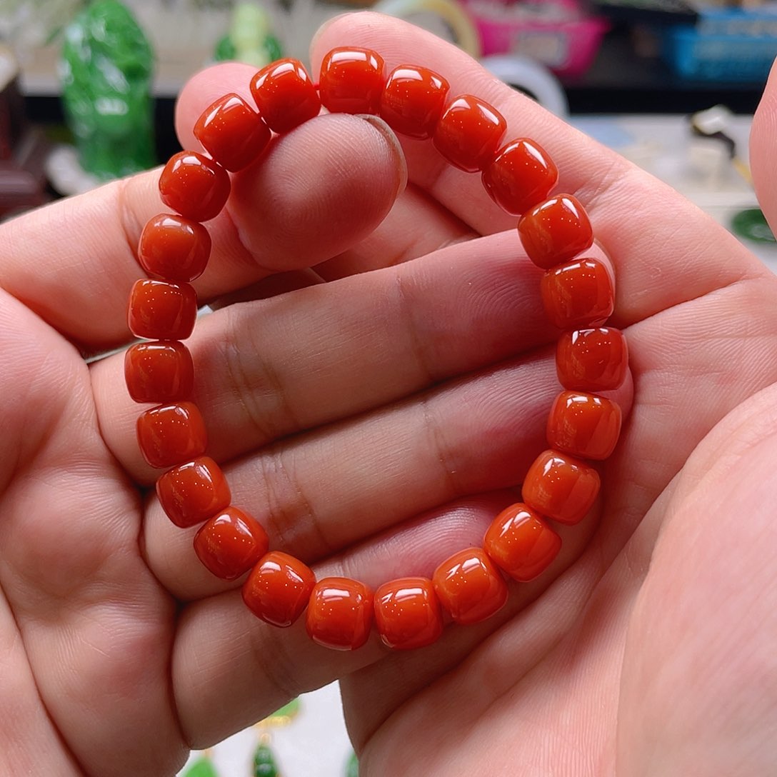 未镶嵌手链南红玛瑙