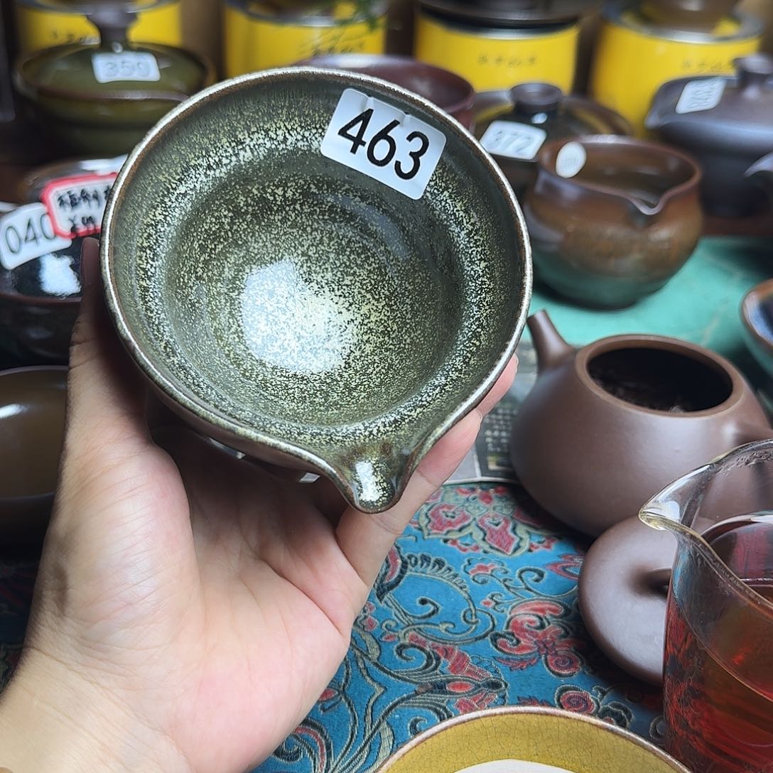 茶盏463柴烧手工公道