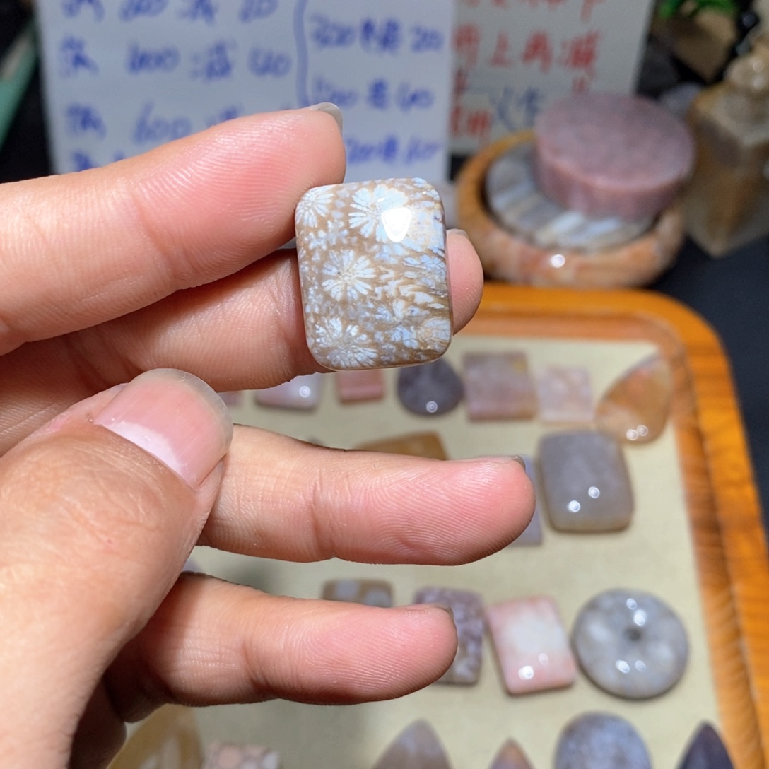 【闪购商品】硅化玉颈饰足银镀金镶嵌