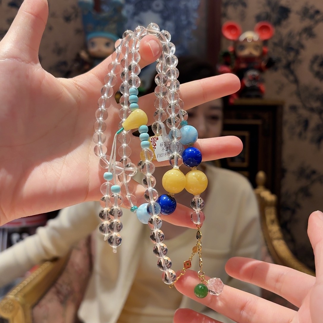 水晶颈饰未镶嵌颈饰