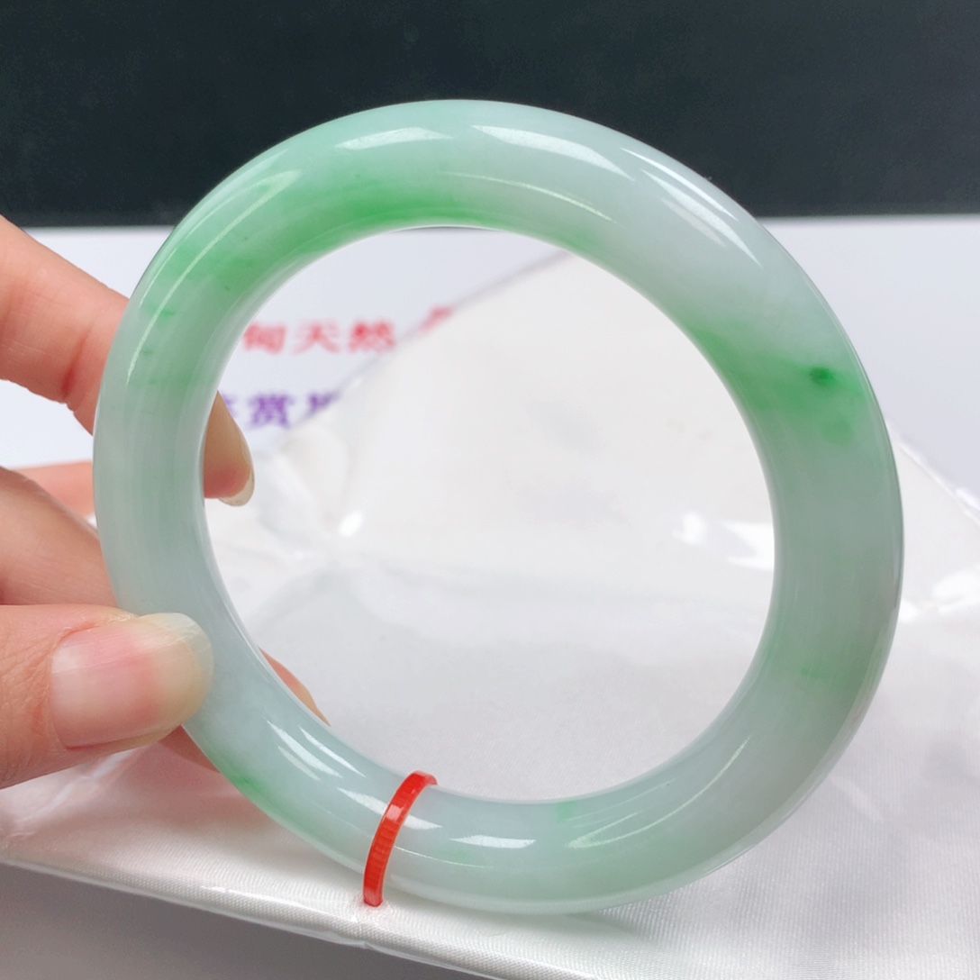 未镶嵌手镯翡翠104圆条