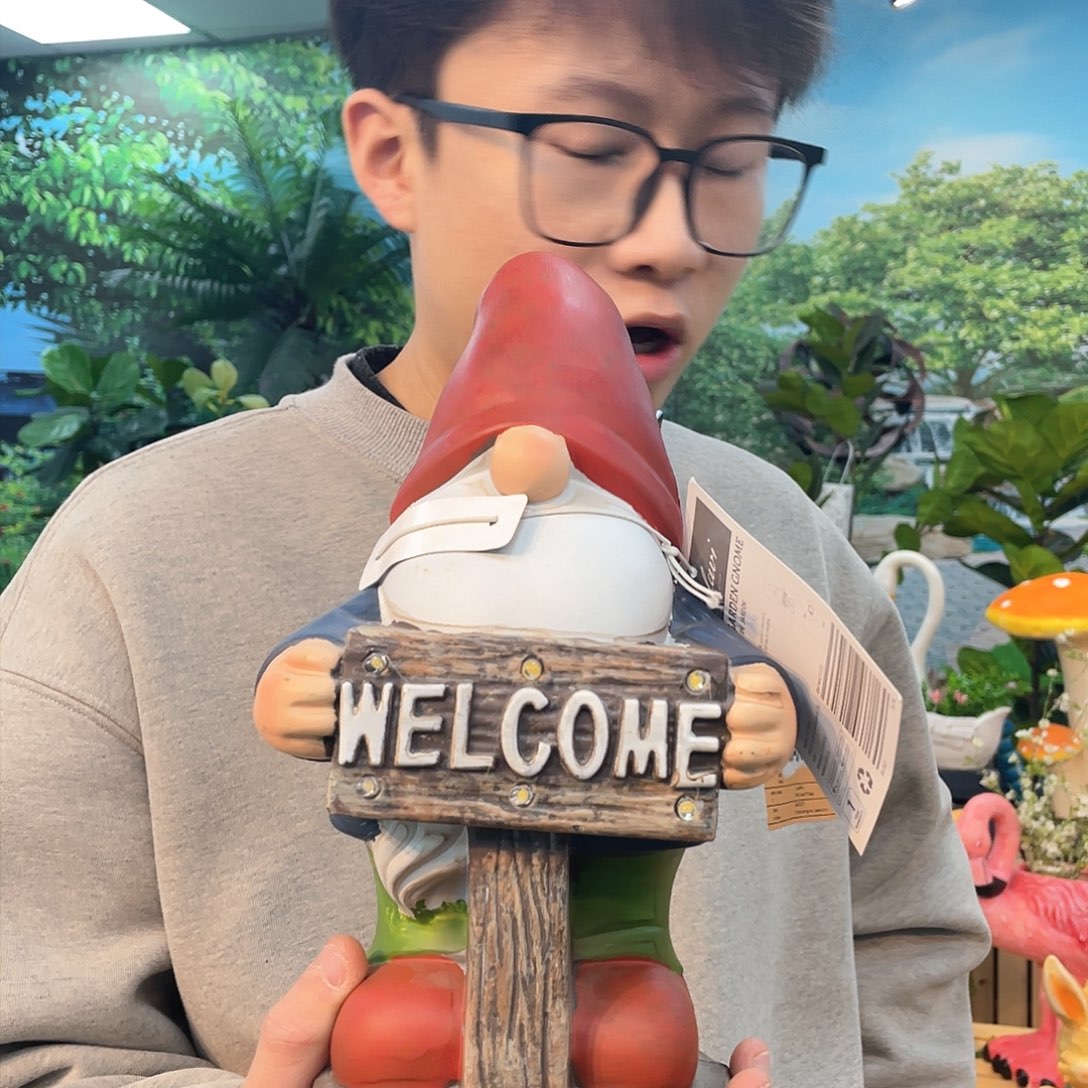 红陶花园庭院摆件