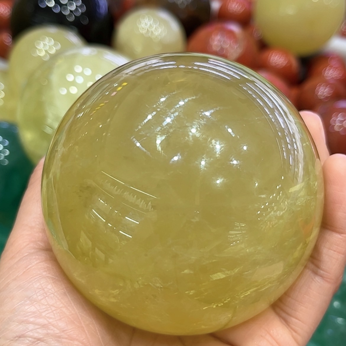 【闪购商品】水晶摆件球未镶嵌