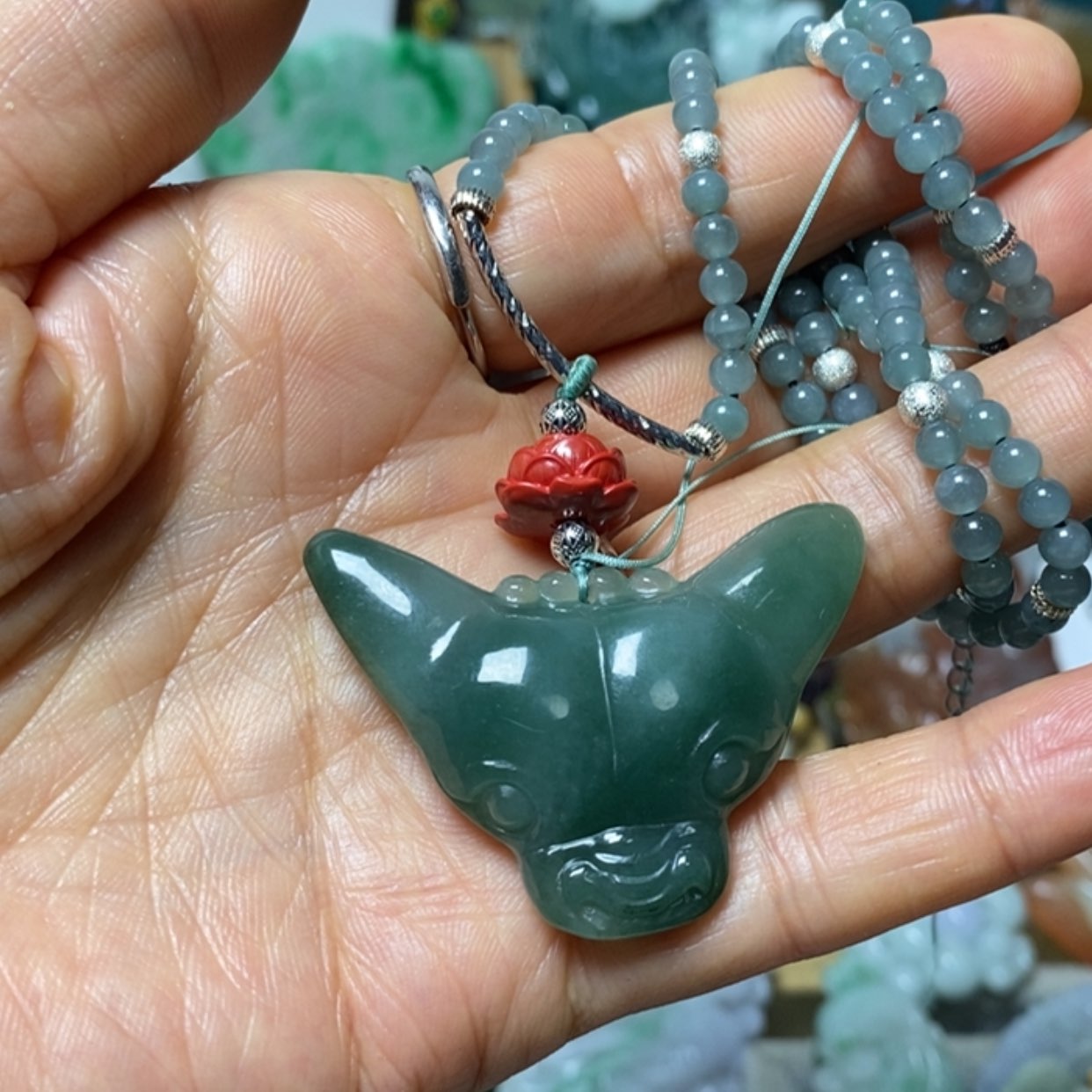 【闪购商品】翡翠吊坠(赠链)未镶嵌