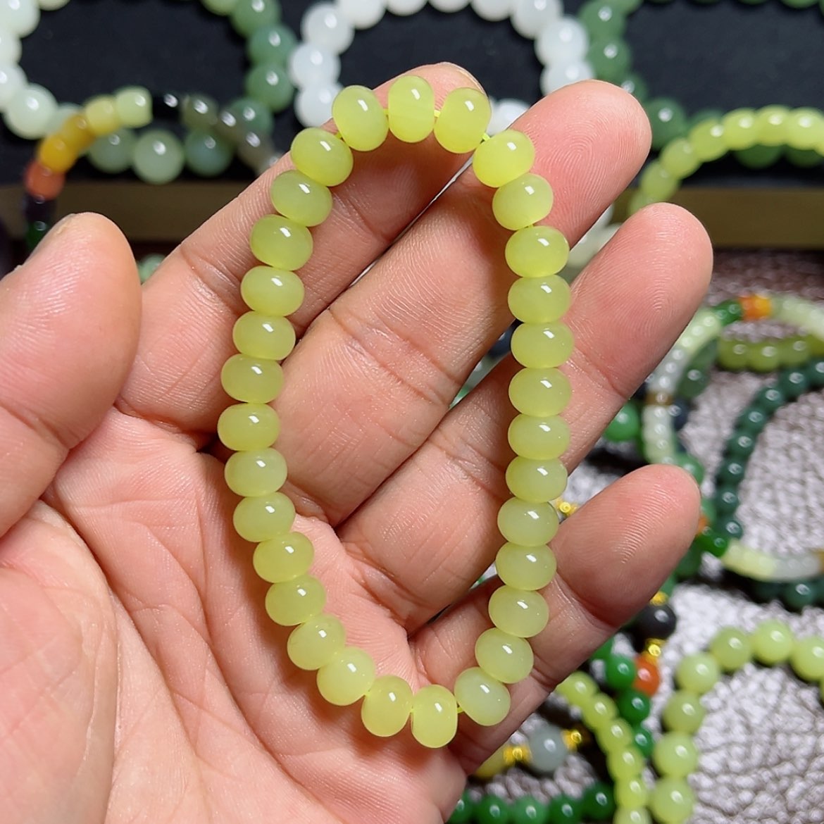 【闪购商品】未镶嵌手链和田玉