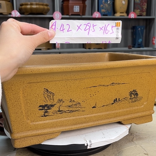 紫砂花盆宜兴市第一
