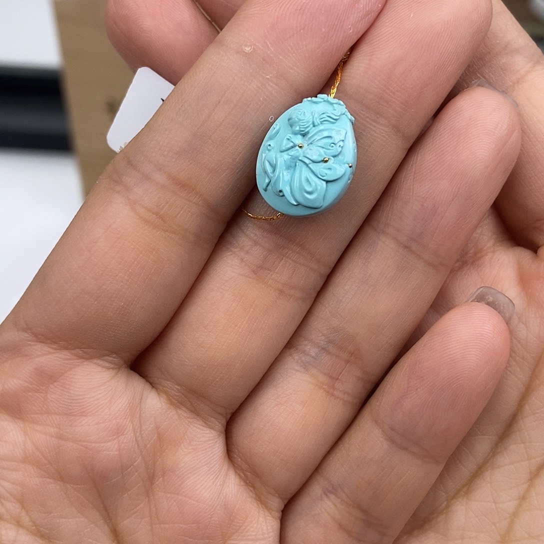 绿松石未镶嵌珠宝奇石