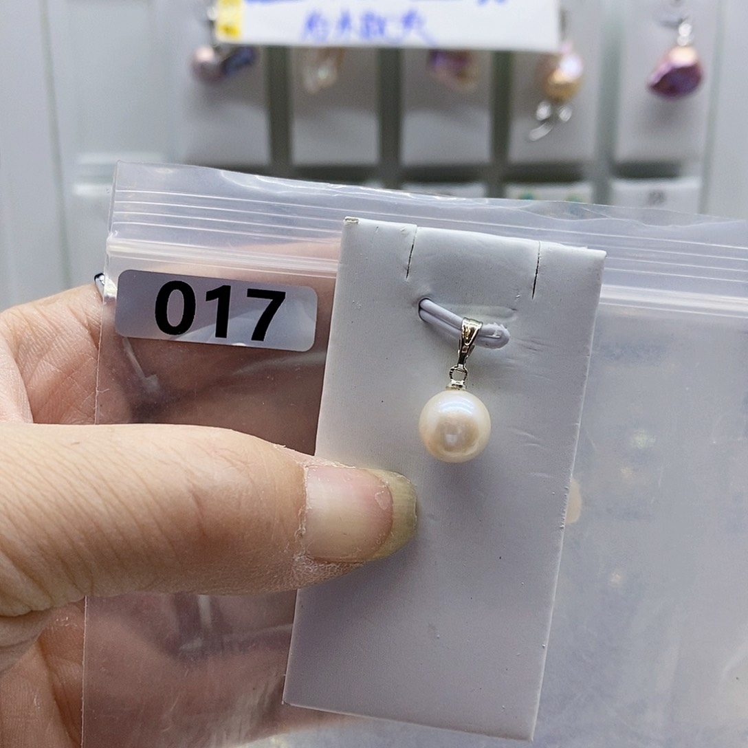 颈饰合金淡水珍珠