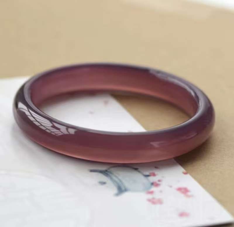 天然辰砂【贵铭】精品文玩手镯H-0062