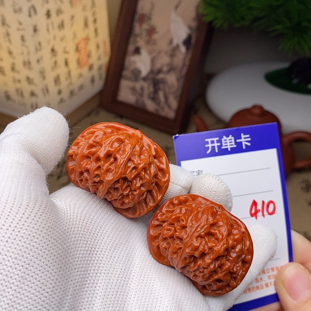 文玩核桃把件43宫灯410