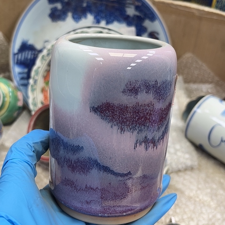 瓷片瓷器摆件 瓷器摆件