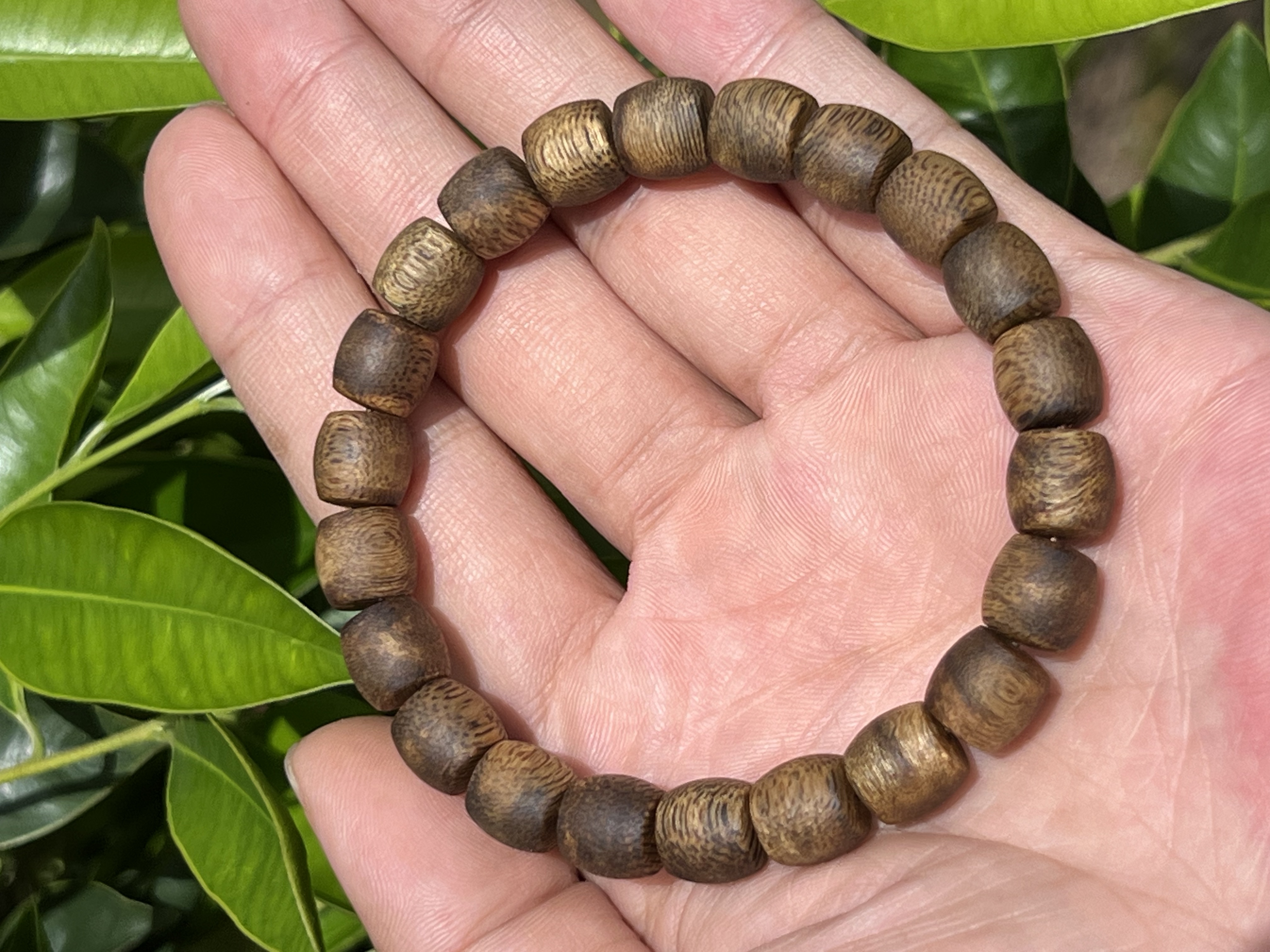 沉香鼓珠单圈 0.9规格 7克+多样性发货一条沉香单圈