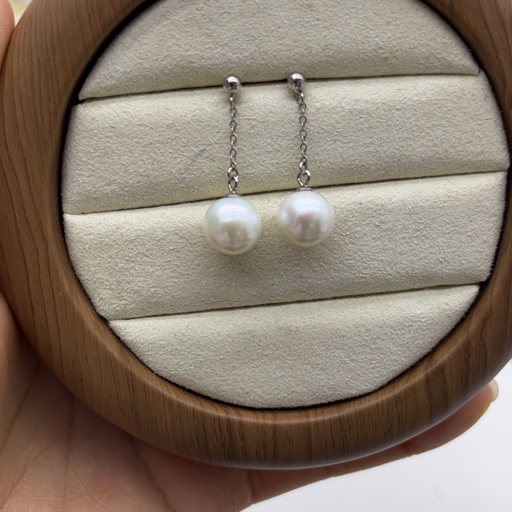 颈饰合金淡水珍珠