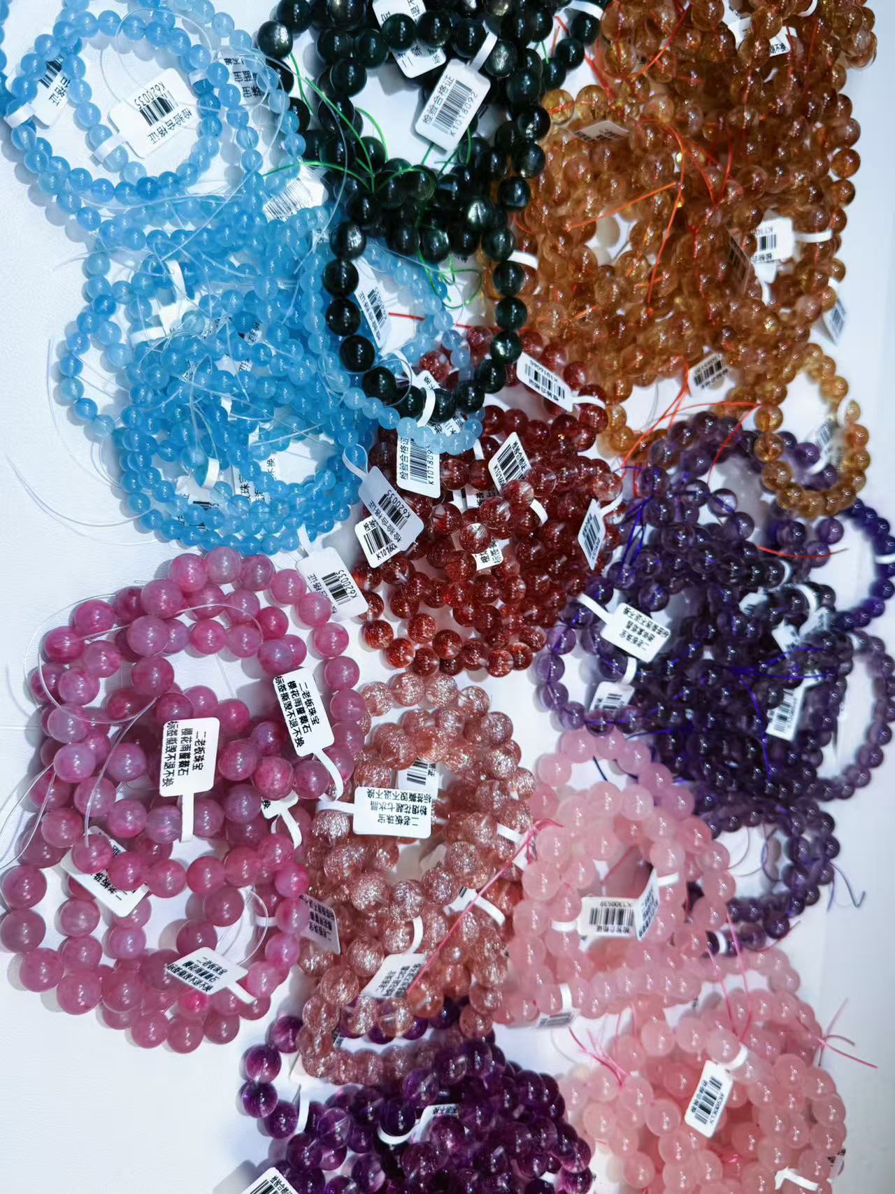 水晶手串多样性发其一