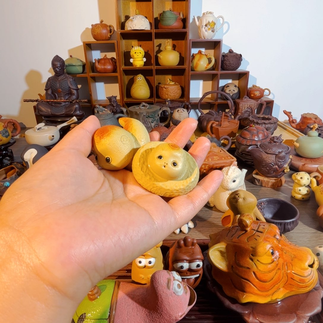 紫砂茶壶纯手工制作过程非常不错