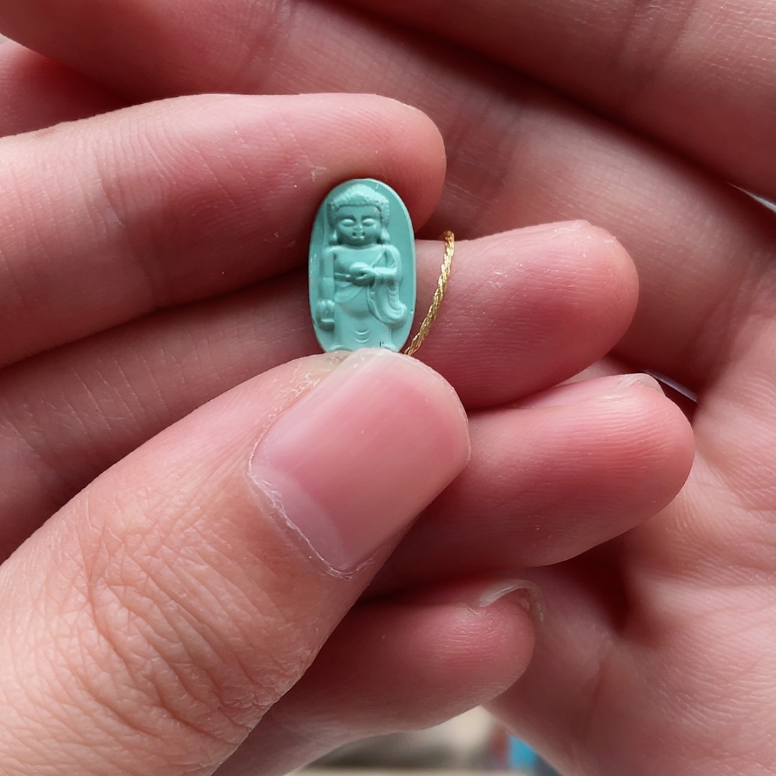 绿松石颈饰未镶嵌