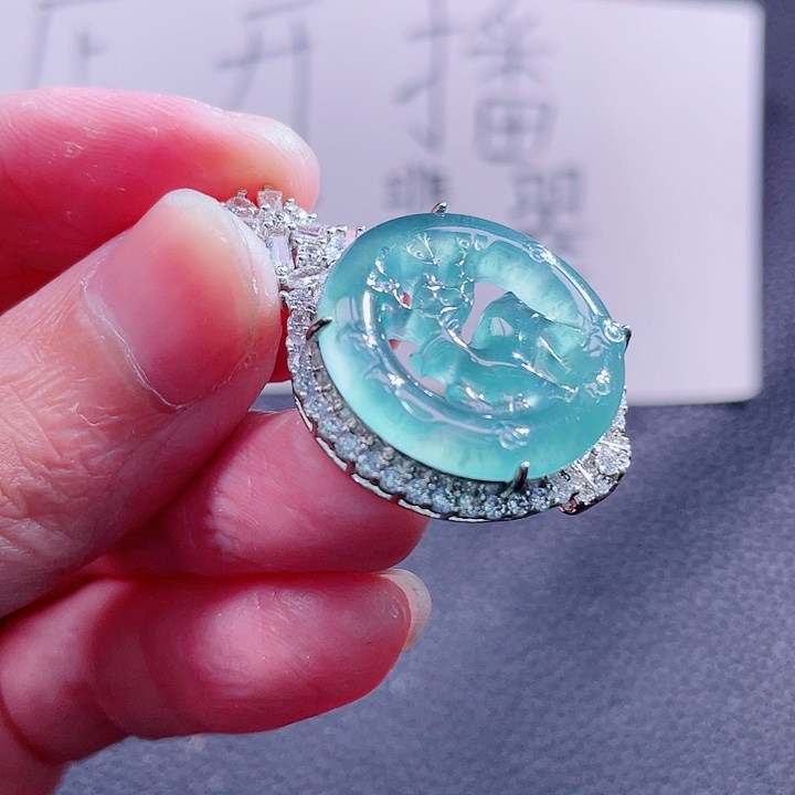 翡翠颈饰未镶嵌9999999999