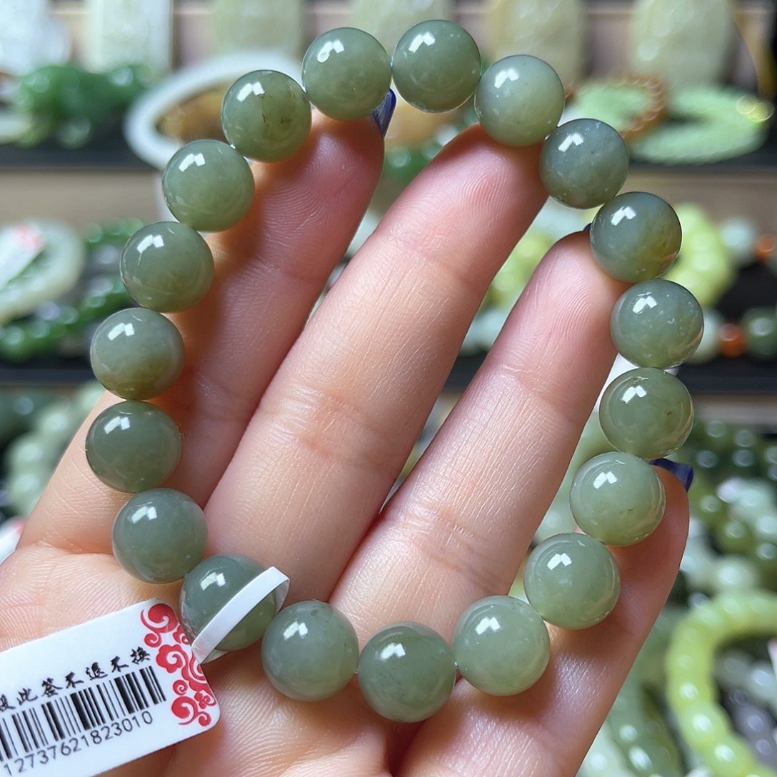 和田玉手链未镶嵌